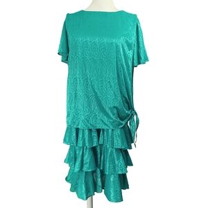 VINTAGE 80'S/90'S RISA ANN NEW YORK DRESS SIZE XL